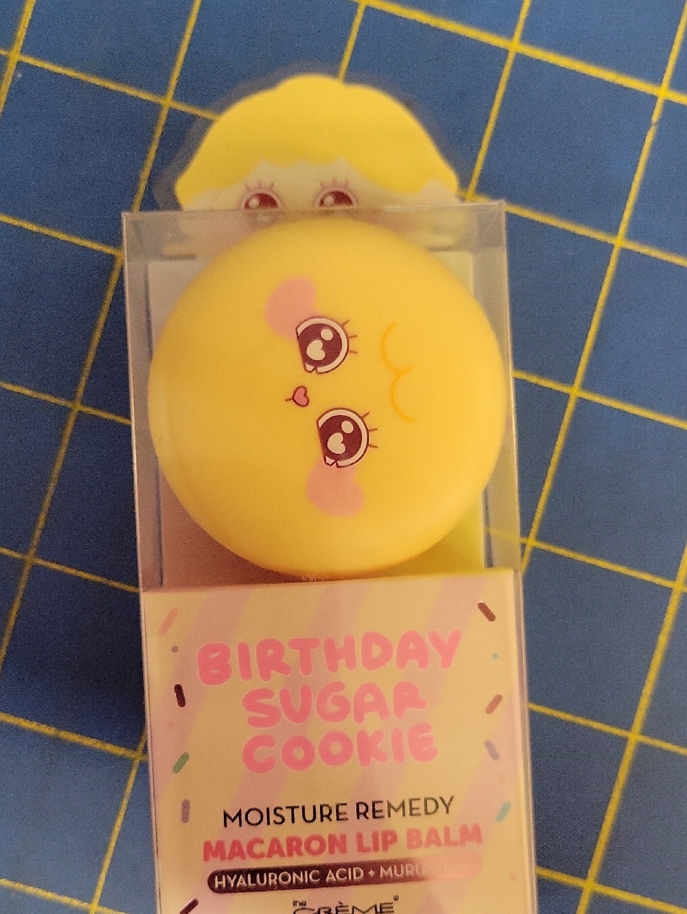 The Creme Shop Birthday Sugar Cookie Macaron Lip Balm 7.5g NWT